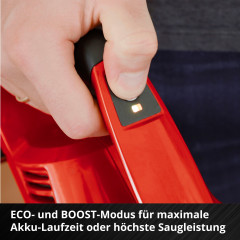 Einhell Einhell Akku-Hand-und Stielstaubsauger TE-SV 18 Li, 120 W, beutellos, ohne Akku und Ladegerat  Беспроводной ручной пылесос Einhell TE-SV 18 Li, 120 Вт, без мешка, без аккумулятора и зарядного устройства