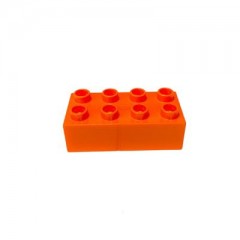 LEGO LEGO Duplo 2x4 Steine Orange - 100 Stuck - Grundbausteine 3011 NEU LEGO Duplo 2x4 кирпичи оранжевые - 100 штук - основные строительные блоки 3011 НОВИНКА