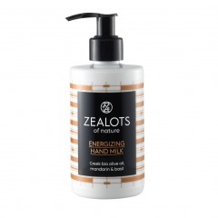Zealots of Nature Energizing-Mandarin Hand Milk-Lime &amp; Basil  Бодрящее мандариновое молочко для рук с лаймом и базиликом