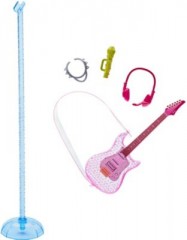 Mattel Barbie Big City Dreams Malibu Sangerin Puppe mit leuchtendem Kleid und Musik inkl. Zubehor Кукла-певица Barbie Big City Dreams Malibu со светящимся платьем и музыкой, включая аксессуары