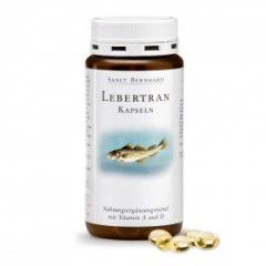 Krauterhaus Sanct Bernhardt Cod Liver Oil Capsules, 200 капсул