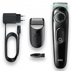 Braun Barttrimmer quot;BT3321quot; in Schwarz und Mint  Триммер для бороды &amp;quot;BT3321&amp;quot; в черном и мятном
