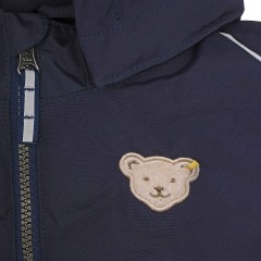 Steiff Jacke mit flauschigem Teddybarmotiv Outdoorjacken Куртка с пушистым плюшевым принтом Куртки для активного отдыха