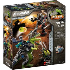 PLAYMOBIL 2er Set: 70624 T-Rex: Gefecht der Giganten + 70628 Pteranodon: Attacke aus der Luft Набор из 2 предметов: 70624 T-Rex: Battle of the Giants + 70628 Pteranodon: Air Attack