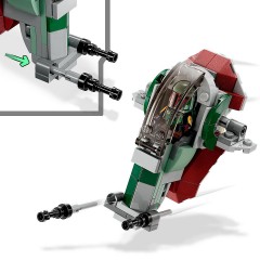 LEGO LEGO Star Wars 75344 Boba Fetts Starship  Microfighter LEGO Star Wars 75344 Звездный корабль Бобы Фетта Микроистребитель