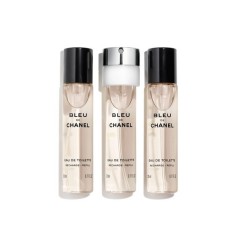 CHANEL Bleu de Chanel EDT TWIST AND SPRAY  REFILL  3x20ml 