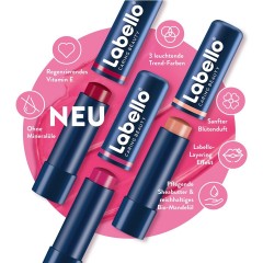 Labello Caring Beauty 2in1 Pink Ухаживающая красота 2 в 1