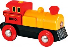 BRIO Gelbe Lok (Batteriebetrieb) Желтый локомотив (работает от батареи)