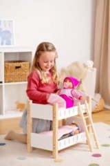 myToys ORIGINALS Holz Puppenetagenbett Деревянная кукольная двухъярусная кровать