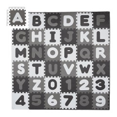 relaxdays Puzzlematte ABC und Zahlen Коврик-пазл ABC и цифры