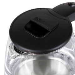 Sarcona Sarcona Wasserkocher Wasserkocher Schwarz Glas 1,8l 1800W WK10888, 1800,00 W, Glas, 1,8 Liter Fassungsvermogen  Чайник Sarcona чайник черный стекло 1,8л 1800Вт WK10888, 1800,00Вт, стекло, объем 1,8л