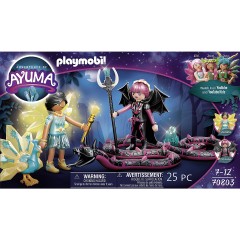PLAYMOBIL Adventures of Ayuma 4er Set: 70799 Gemeinschaftsbaum + 70806 Forest Fairy mit Seelentier + 70803 Crystal Fairy und Bat Fairy mit Seelentieren + 70802 Knight Fairy mit Seelentier Приключения Аюмы Набор из 4 штук: 70799 Дерево сообщества + 70806 Л