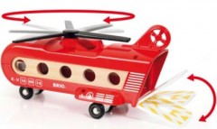 BRIO Eisenbahn-Transporthubschrauber Железнодорожный транспорт Вертолет