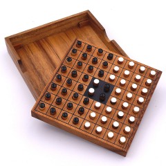 ROMBOL Reversi – Interessantes Strategiespiel fur 2 Personen aus edlem Holz Reversi – интересная стратегическая игра для двоих из ценных пород дерева