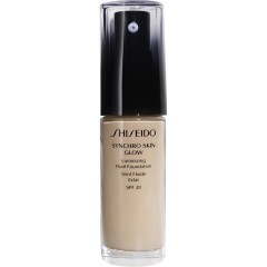Shiseido (Шисейдо) GesichtsMake-Up Тональный крем Synchro Skin Glow Luminizing Fluid Foundation База для макияжа, Nr. R2 Rose 2 / 30 мл