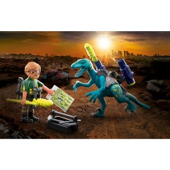 PLAYMOBIL 2er Set: 70623 Dino Rock + 70629 Uncle Rob: Aufrustung zum Kampf Набор из 2 предметов: 70623 Dino Rock + 70629 Uncle Rob: Готовьтесь к битве