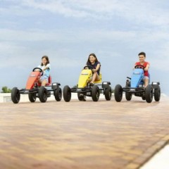 BERG Go-Kart mit XL-Rahmen B.Super Rot mit Dreigangschaltung ab 5 Jahren Карт с рамой XL B.Super красный с трехступенчатой ??коробкой передач от 5 лет