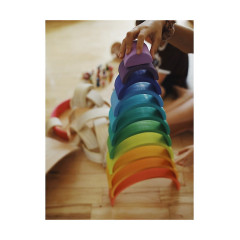 Kinderfeets Holzspielzeug Regenbogen gross Деревянная игрушка радуга большая