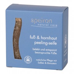 Apeiron Fuss &amp; Hornhaut Peeling Seife  Мыло для пилинга стоп и мозолей