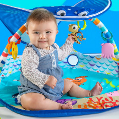 Bright Starts Disney Baby Findet Nemo Spieldecke mit Spielbogen Игровой коврик Disney Baby Finding Nemo с игровой аркой