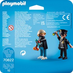 PLAYMOBIL PLAYMOBIL 70822 DuoPack Polizist und Sprayer PLAYMOBIL 70822 DuoPack Полицейский и опрыскиватель