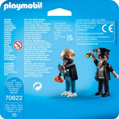 PLAYMOBIL PLAYMOBIL 70822 DuoPack Polizist und Sprayer PLAYMOBIL 70822 DuoPack Полицейский и опрыскиватель