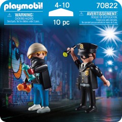 PLAYMOBIL PLAYMOBIL 70822 DuoPack Polizist und Sprayer PLAYMOBIL 70822 DuoPack Полицейский и опрыскиватель