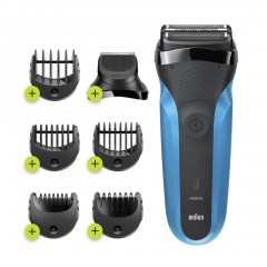 Braun Trimmer furs Gesicht quot;Series 3 310BTquot; in Schwarz und Blau  Триммер для лица &amp;quot;Серия 3 310ВТ&amp;quot; в черном и синем