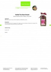 Krauterhaus Sanct Bernhardt Herbal Tea Rose Dream, 150 г