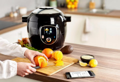 Krups Krups Multikocher CZ7158 Cook4Me+ Connect, 1600 W, 6 l Schussel, elektr. Schnellkochtopf, 150 vorprogrammierte Rezepte, 4L Kapazitat  Мультиварка Krups CZ7158 Cook4Me+ Connect, 1600 Вт, чаша 6 л, электрическая. Скороварка, 150 запрограммированных ре