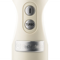 Westinghouse Westinghouse Stabmixer WKHB270 Retro, 600 W, 5 Geschwindigkeitsstufen  Pulsfunktion cremeweiss Погружной блендер Westinghouse WKHB270 Retro, 600 Вт, 5 уровней скорости, импульсный режим