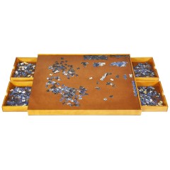 COSTWAY Puzzletisch mit 4 Schubladen Стол-пазл с 4 ящиками