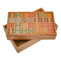 LOGOPLAY Domino Doppel 9 fur 2 bis 6 Spieler Домино дабл 9 для 2-6 игроков