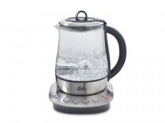 SOLIS OF SWITZERLAND SOLIS OF SWITZERLAND Wasserkocher Teekocher Typ 5515, 1,2 l, 1400 W, Wasserstandsanzeige, Kalkfilter, Tee Funktionen  Чайник SOLIS OF SWITZERLAND тип 5515, 1,2 л, 1400 Вт, индикатор уровня воды, фильтр от накипи, функции чая