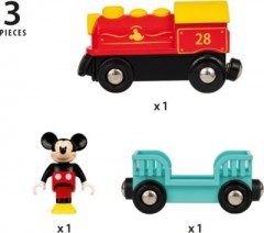 BRIO Batteriebetriebener Micky Maus Zug Поезд Микки Мауса на батарейках