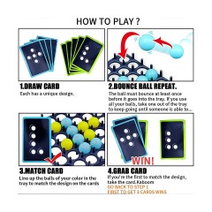 Vetaka Game Bounce Spielball Brettspiel fur Kinder Игра Bounce ball настольная игра для детей