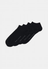 Tommy Hilfiger WOMEN SNEAKER 4 PACK Socks black ЖЕНСКИЕ КРОССОВКИ (4 УПАКОВКИ) Носки черный