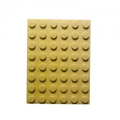 LEGO LEGO 6X8 Platten Beige - Tan Plate 3036 - Brandneu - 50x LEGO 6X8 Тарелки Бежевые — Коричневая Тарелка 3036 — Совершенно новая — 50x