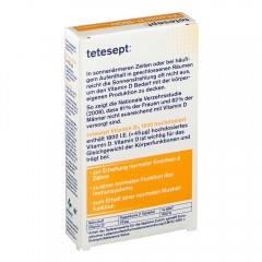 tetesept (тетесепт) Vitamin D3 1800 50 шт