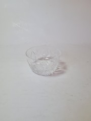 Конфетница винтажная миниатюрная Windrad-Design, хрусталь, 8 x 4 см, Германия, 1960-70гг.