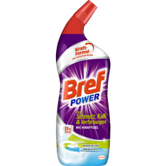 BREF Power WC-Kraft Gel gegen Schmutz Kalk &amp; Verfärbungen, БРЕФ Power WC гель для туалета, 750мл