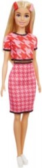 Mattel Barbie Fashionistas Puppe im Hahnentritt-Top\/ Rock Кукла Barbie fashionistas в топе/юбке в ломаную клетку