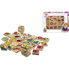 Eichhorn Bilder-Memo-Spiel aus Holz Игра на память с деревянными картинками
