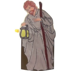 myExperimentSet Forscher-Krippe fur Weihnachten mit LED-Beleuchtung Рождественский вертеп исследователя со светодиодным освещением