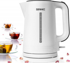 Duronic Duronic Wasserkocher, EK17 WE Wasserkocher, 1,7l Fassungsvermogen, 2200 Watt  Чайник Duronic, чайник EK17 WE, объём 1,7л, 2200 Вт.