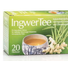 Krauterhaus Sanct Bernhardt Ginger herbal tea, 40 г