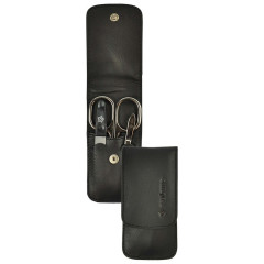 Pfeilring Taschenetui, 3-tlg., schwarz Карманный чехол, 3 шт., черный