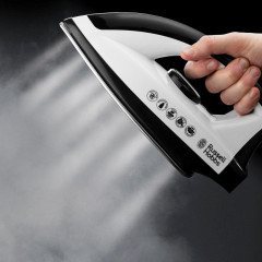 RUSSELL HOBBS RUSSELL HOBBS Dampfbugelstation Steam Power 24420-56, 1,3 ml Wassertank, herausnehmbar, 2400 W  RUSSELL HOBBS паровая гладильная станция Steam Power 24420-56, резервуар для воды 1,3 мл, съемный, 2400 Вт