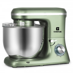Rutaqian Rutaqian Multikocher Kuchenmaschine 1400W, Knetmaschine mit 7 Liter Edelstahl Schussel, Teigmaschine zum Ruhren, Kneten und Aufschlagen  Мультиварка Rutaqian для торта 1400 Вт, тестомес с 7-литровой миской из нержавеющей стали, тестомес для перем