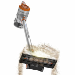TurboTronic by Z-Line TurboTronic by Z-Line Akku-Hand-und Stielstaubsauger &gt;8 kpa, 45 Min. Laufzeit, ultra-Leichtgewicht Boden Staubsauger, 120 W, beutellos, kabelloser Handsauger mit Wandhalterung rot Беспроводной ручной пылесос TurboTronic by Z-Line &amp;gt